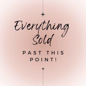 Everything past this point in my closet is sold!
